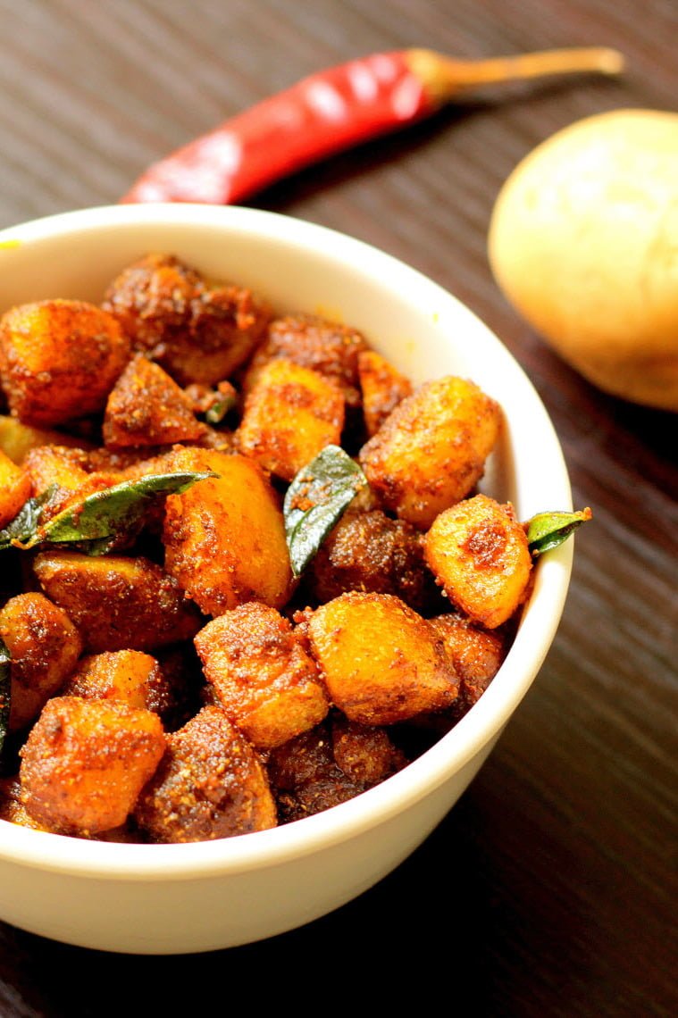 Potato Roast South Indian Style