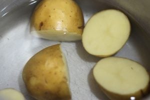 cook potatoes