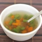 Veg clear Soup - 5 Months baby food