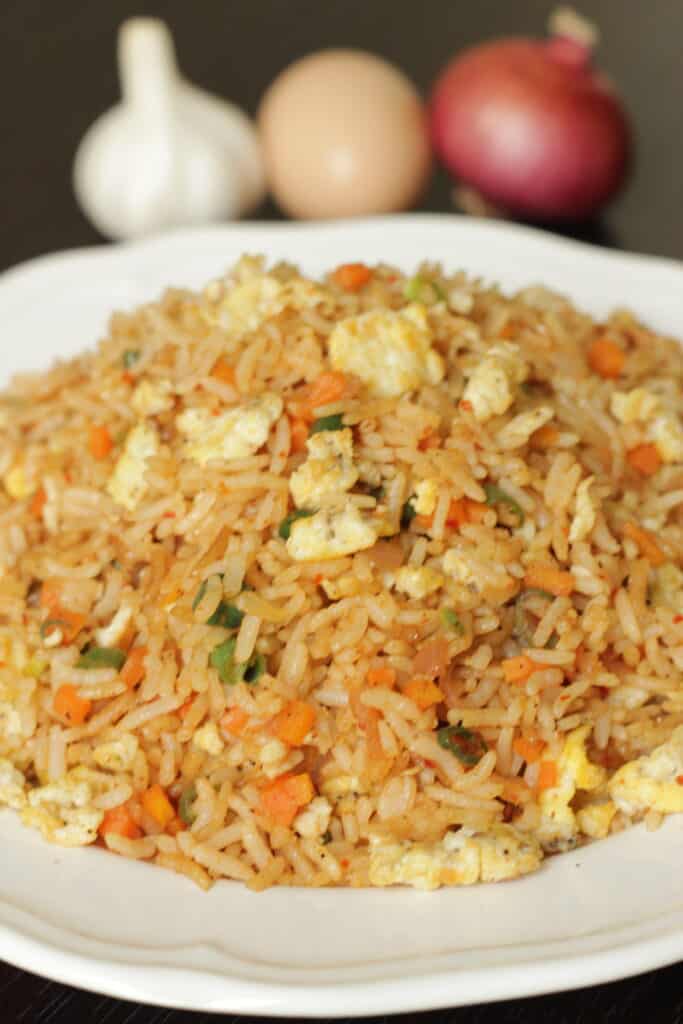 Egg fried rice 